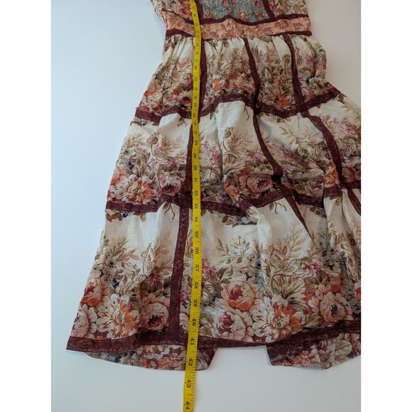 Sundance Catalog Outback Blooms Dress Petite Small may fit boho nature print - Picture 9 of 10